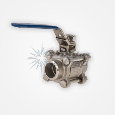 Ball valve welded